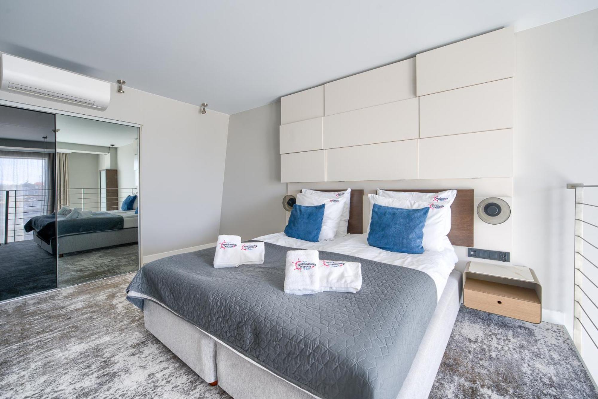 Apartamentyprzymorzu Marine***** Apartament Dwupoziomowy Z Widokiem Na Morze Колобжег Экстерьер фото